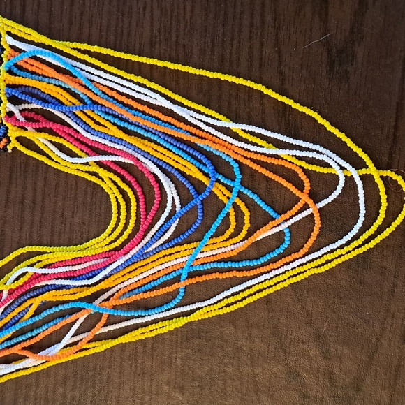 Authentic African Necklace Set - Picture 4 of 9